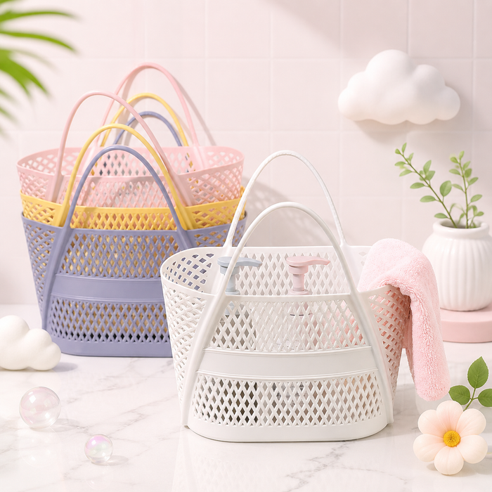 Minimal Bathroom Utility Basket