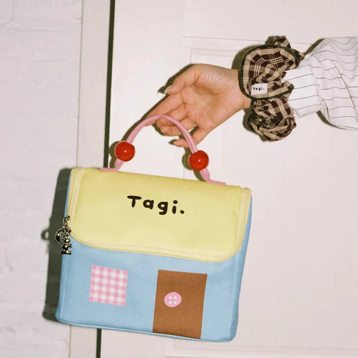Cute Little House Design Make up Bag