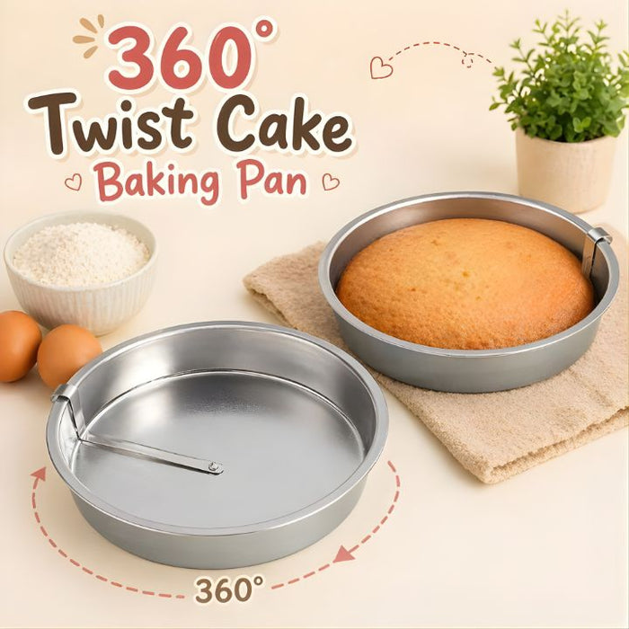 360° Twist Cake Baking Pan