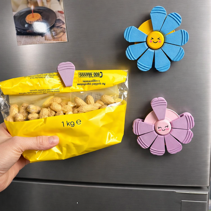 SealNHook Flower Lock Clips