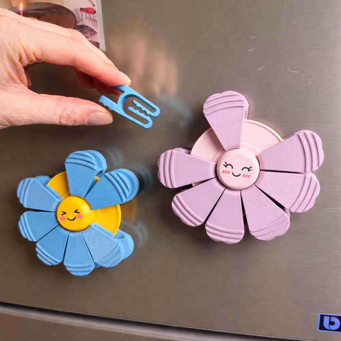 SealNHook Flower Lock Clips