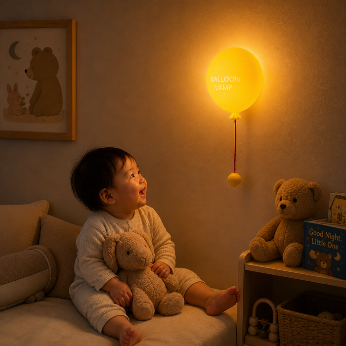 Cozy Glow Silicone Balloon Lamp