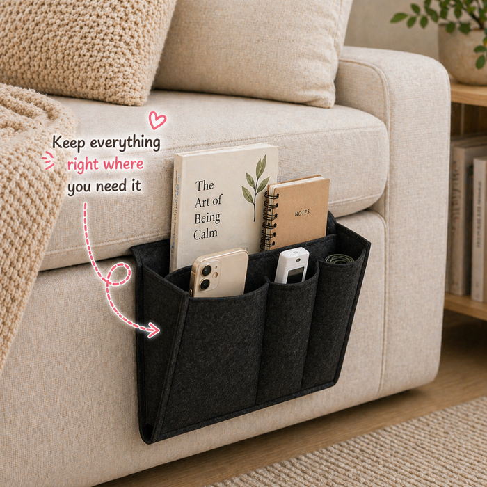 Bedside Multi Pocket Storage Organizer