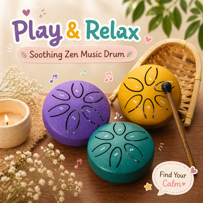 Play & Relax Soothing Zen Music Drum