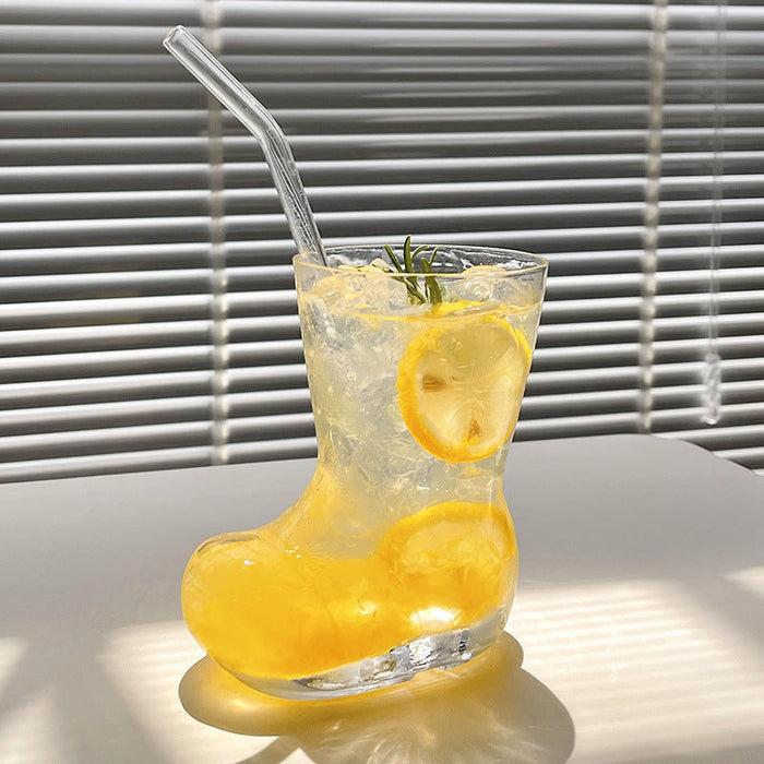 Elegant Shoe Style Drinking Glasses