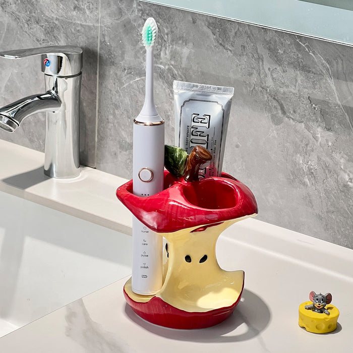 CoreBite Apple Bathroom Storage Holder