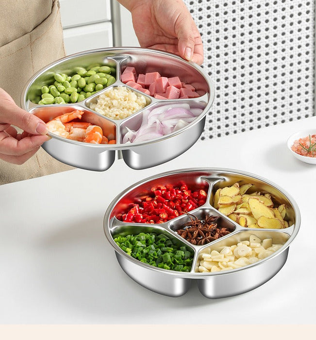Multi Section Kitchen Prep Tray