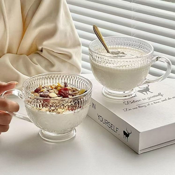 Crystal Luxe Designer Glass Cups