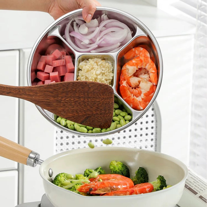 Multi Section Kitchen Prep Tray