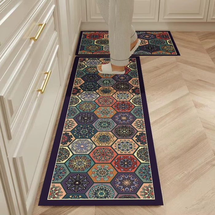 Designer Anti-Slip Kitchen Floor Mat